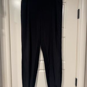 Athleta Black Elastic Waist Pants 10L
